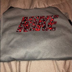 Grey Nike Hoodie